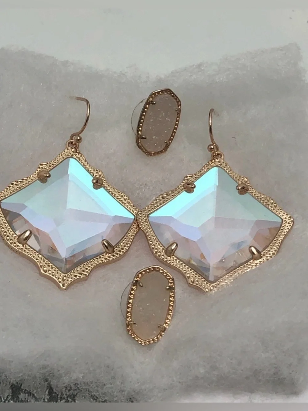 Kendra Scott Lot Of 2 Pair Of Earrings - Picture 4 of 7